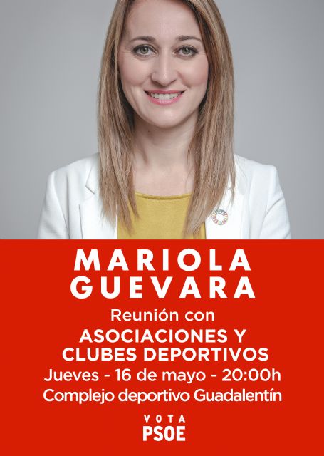 Mariola Guevara tendrá un encuentro con las asociaciones y clubes deportivos del municipio, Foto 1