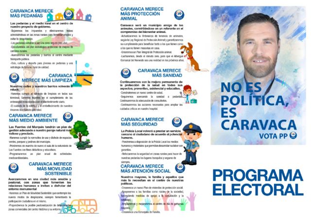 Caravaca merece más: el PP presenta un programa electoral participativo y basado en la política útil, las personas y la necesidad de dar un nuevo impulso al municipio - 1, Foto 1