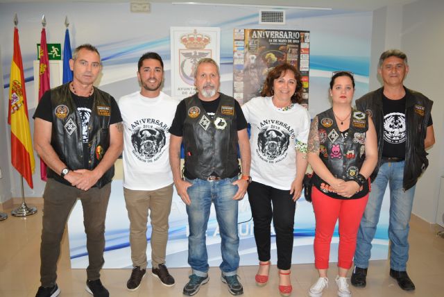 El Club Moteros Ciudad de Águilas celebra su primer aniversario con una concentración de aficionados a las dos ruedas - 1, Foto 1