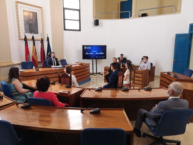 Alcantarilla celebra la primera boda civil desde que se decretó el estado de alarma - 2, Foto 2