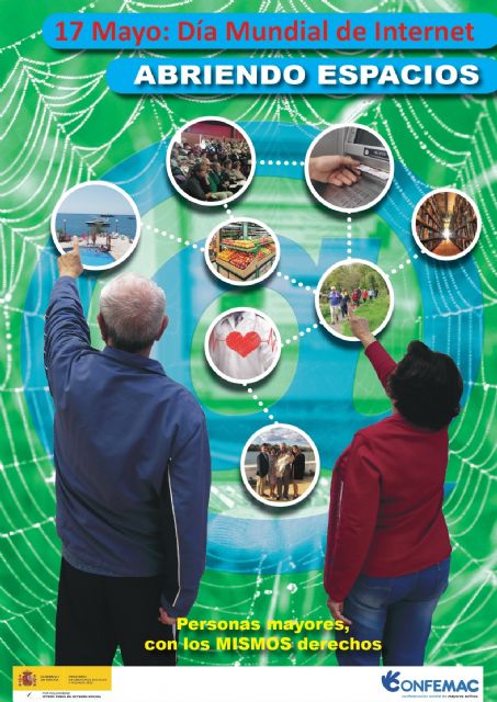 El Ayuntamiento de Lorca conmemora el 'Día Mundial de Internet' destacando su eficacia como herramienta para fomentar el envejecimiento activo - 1, Foto 1