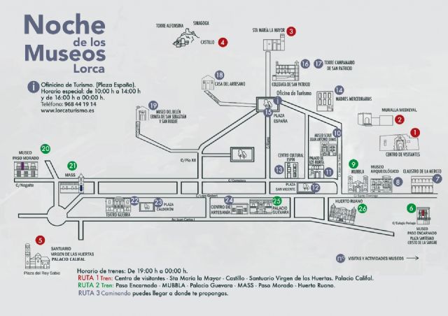 El Ayuntamiento de Lorca organiza una programación con cerca de 70 actividades para celebrar la 'Noche de los Museos 2022' el próximo sábado, 21 de mayo - 2, Foto 2