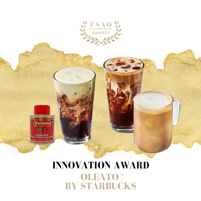Oleato™ de Starbucks premiado con el Premio a la Innovación de la Escuela Superior del Aceite de Oliva - 1, Foto 1