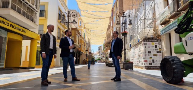 Las calles del casco histórico de Lorca contarán, por quinto año consecutivo, con toldos para reducir la incidencia de las altas temperaturas durante los meses de verano - 1, Foto 1