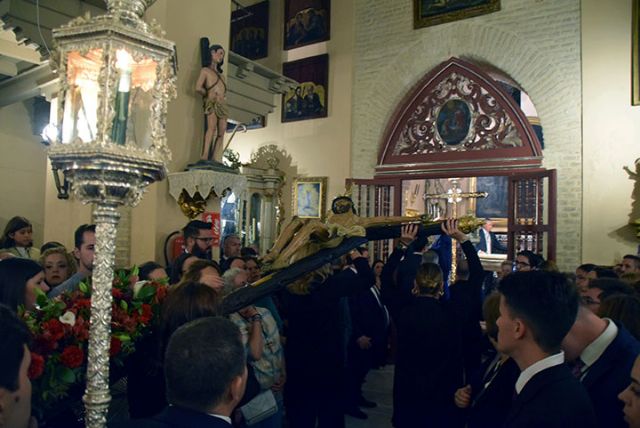 Solemne procesión de traslado de los Titulares para la celebración de los solemnísimos cultos en honor del Santísimo Cristo de la Vera-Cruz - 2, Foto 2