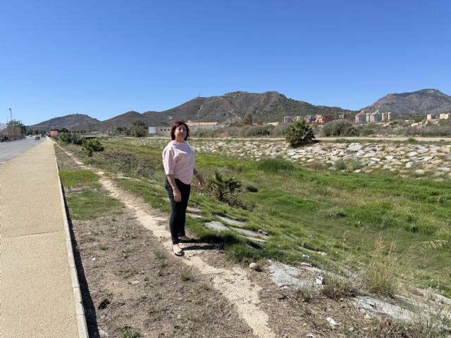 MC pretende acabar con los encharcamientos de la rambla de la Avenida Nueva Cartagena, que favorecen la proliferación de mosquitos y malas hierbas - 1, Foto 1