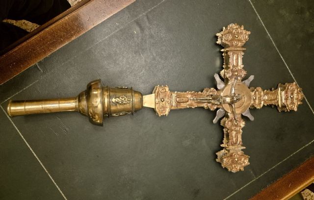La cofradía del ‘Cristo del Lago’ expondrá una Cruz Procesional del siglo XVI en La Noche de los Museos - 1, Foto 1