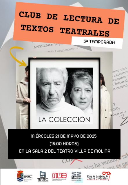 El Club de Lectura de Textos Teatrales cierra su tercera temporada con La colección, una obra original del dramaturgo Juan Mayorga - 1, Foto 1