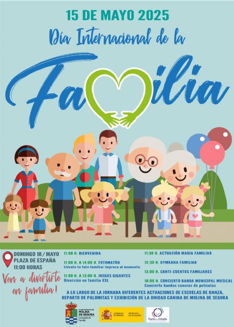 La Concejalía de Familia de Molina de Segura organiza una programación especial de actividades para celebrar el Día Internacional de la Familia - 1, Foto 1
