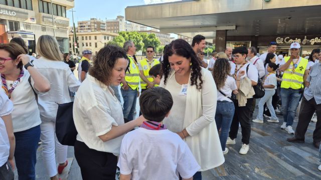 Casi 400 jóvenes scouts participan en la celebración del Día Internacional de la Convivencia en Paz con una marcha solidaria por la ciudad - 2, Foto 2