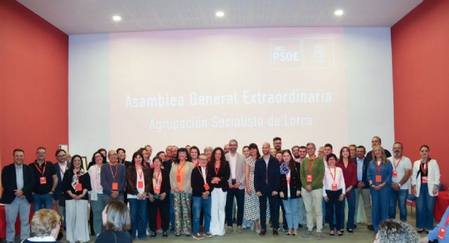 El PSOE de Lorca elige por aclamación a Isabel Casalduero como Secretaria General - 1, Foto 1