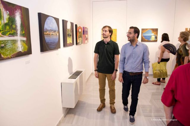 La Universidad Popular entremezcla arte y versos en el Palacio Molina para clausurar sus talleres de Pintura y el Bazar de Letras - 3, Foto 3