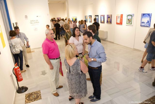 La Universidad Popular entremezcla arte y versos en el Palacio Molina para clausurar sus talleres de Pintura y el Bazar de Letras - 4, Foto 4