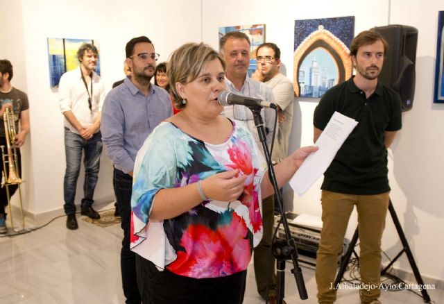 La Universidad Popular entremezcla arte y versos en el Palacio Molina para clausurar sus talleres de Pintura y el Bazar de Letras - 5, Foto 5