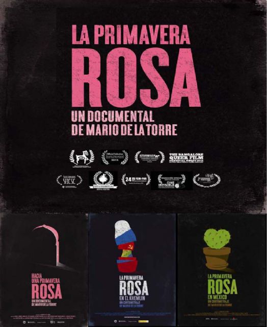 Los tres episodios del proyecto documental Hacia una Primavera Rosa, sobre la problemática de la comunidad LGTB en el mundo, serán proyectados en Molina de Segura el viernes 17 de junio - 1, Foto 1