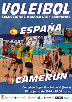La Selección Española femenina de voleibol disputará el próximo sábado un partido amistoso contra Camerún en el Complejo Deportivo Felipe VI - 1, Foto 1