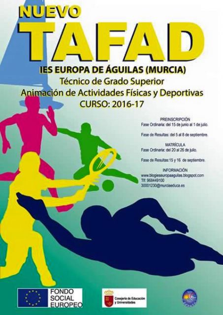 Moreno visita el I.E.S. Europa por la implantación del nuevo TAFAD - 1, Foto 1