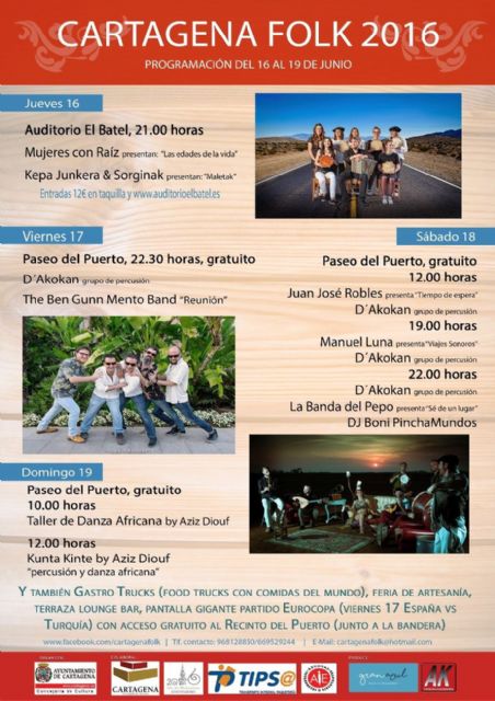 Percusión y sonidos caribeños llevarán el ritmo el viernes al Cartagena Folk - 3, Foto 3