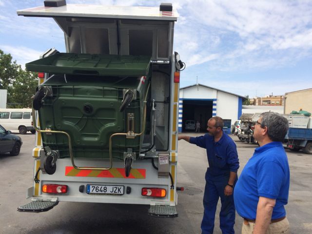 El camión lava-contenedores comenzará a trabajar por las calles de Jumilla el próximo lunes - 1, Foto 1