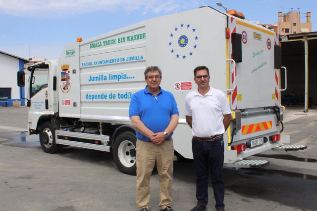 El camión lava-contenedores comenzará a trabajar por las calles de Jumilla el próximo lunes - 3, Foto 3