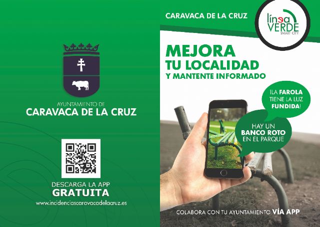 El Ayuntamiento de Caravaca implanta la 'Línea Verde' para que los vecinos envíen incidencias, reciban información sobre medioambiente y notificaciones en el móvil sobre servicios públicos - 2, Foto 2