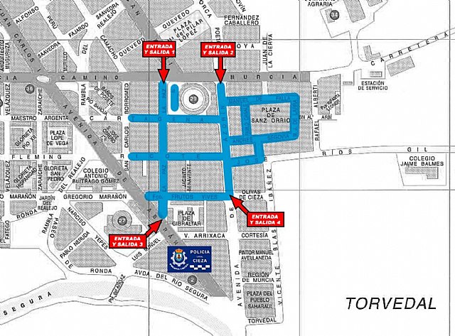 Amplían diversos tramos de las calles del mercado semanal de Cieza - 1, Foto 1