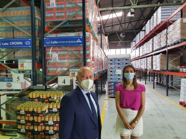 Aguas de Murcia entrega al Banco de Alimentos una donación de 3.000 euros - 1, Foto 1
