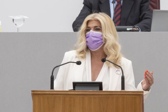 Gloria Alarcón: Los presupuestos llegan 7 meses tarde porque tenemos un Gobierno regional sectario incapaz de llegar a acuerdos - 1, Foto 1