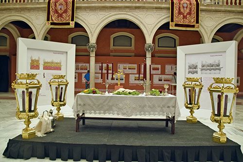 La Hermandad de la Sagrada Cena muestra los proyectos para su nuevo paso en Cajasol de Sevilla - 4, Foto 4