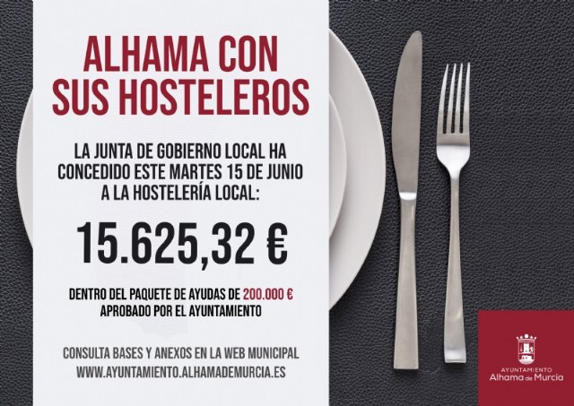 La Junta de Gobierno concede esta semana otros 15.600 euros en ayudas a la hostelería local - 1, Foto 1