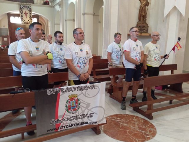 La asociación cicloturista de Cartagena realiza su tradicional peregrinación a Caravaca de la Cruz - 5, Foto 5