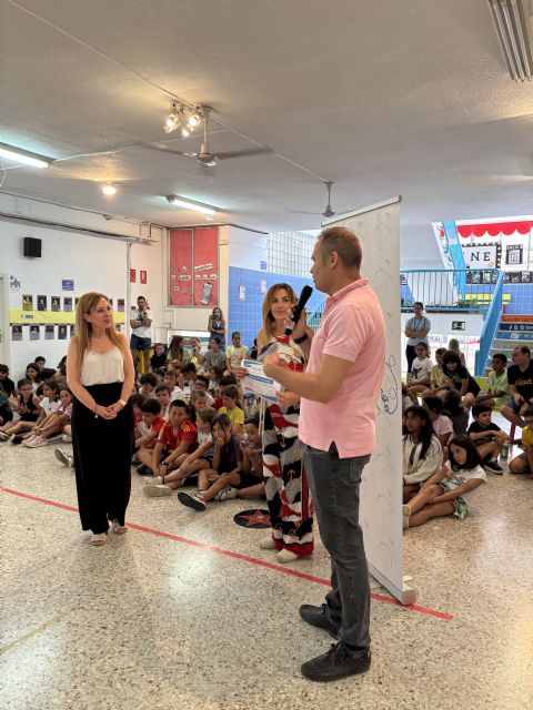El CEIP Ntra Sra de Loreto de San Javier, galardonado enlos premios Aquae STEM - 2, Foto 2