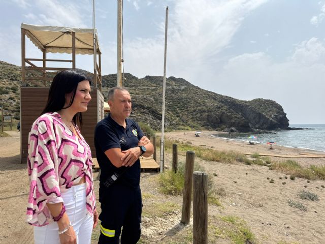 El Gobierno de Lorca lleva a cabo la puesta a punto de las playas de Calnegre de cara al inicio de la temporada estival - 5, Foto 5