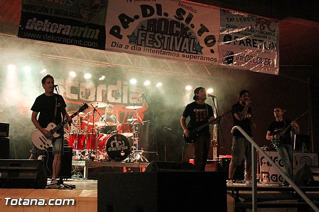 Fran Valenzuela de DISCORDIA se despide de los escenarios esta noche en el V Padisito Festival, Foto 2