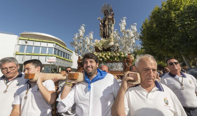 López Miras participa en la romería de la Virgen del Carmen en San Pedro del Pinatar 2018 - 1, Foto 1