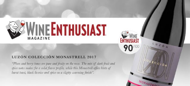 Wine Enthusiast Magazine premia con 90 puntos al vino 