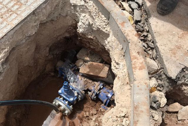Infraestructuras mejora las deficiencias y el servicio de agua en dos calles de La Aljorra - 1, Foto 1