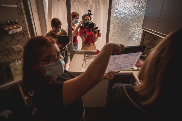 El proyecto 'Nuevas cineastas 2020' de la Universidad de Murcia inicia el primero de sus rodajes - 3, Foto 3