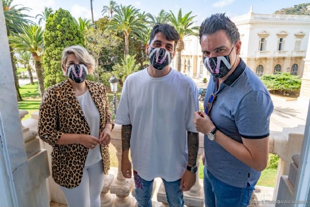 Noelia Arroyo recibe al dj cartagenero Taao Kross - 1, Foto 1