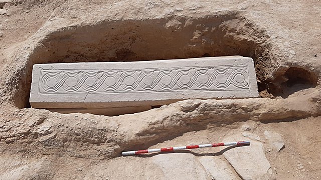 Localizado un sarcófago visigodo en la Villa Romana de Los Villaricos de Mula - 1, Foto 1