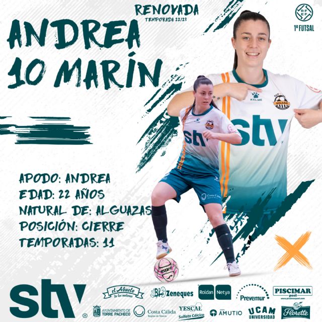 El STV busca la continuidad en el cierre con Andrea Marín - 1, Foto 1