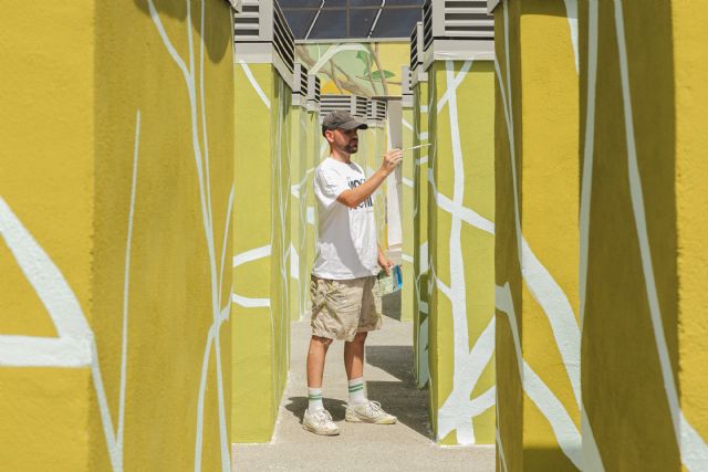 Alberto Montes inaugura Re-visión de un paisaje granaíno en la residencia Livensa Living del campus de Granada Cartuja - 2, Foto 2