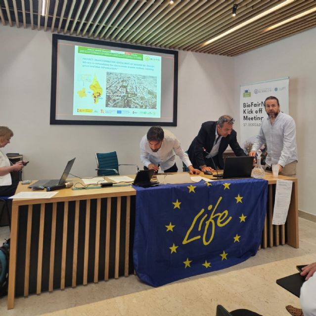 El proyecto Anillo Verde de Molina de Segura ha sido presentado en la Conferencia Internacional Beautifying Cities Through Greening en la ciudad italiana de Nápoles - 1, Foto 1