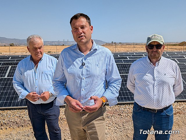 Inauguran una instalación solar fotovoltaica en Totana para reducir costes energéticos de la Comunidad de Regantes, Foto 4