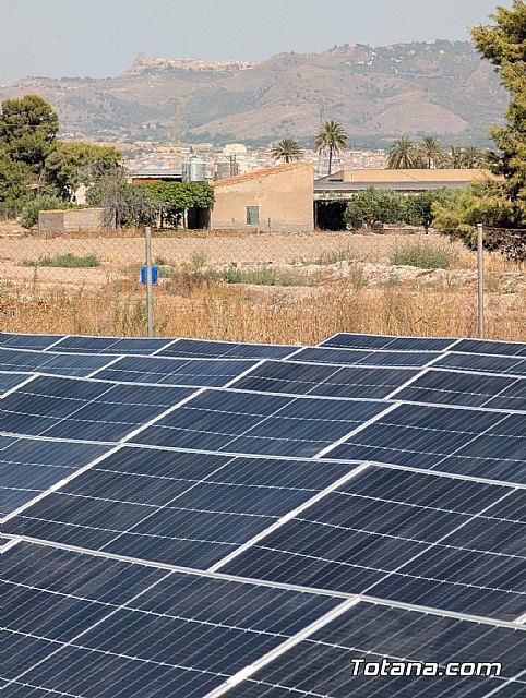 Inauguran una instalación solar fotovoltaica en Totana para reducir costes energéticos de la Comunidad de Regantes, Foto 6