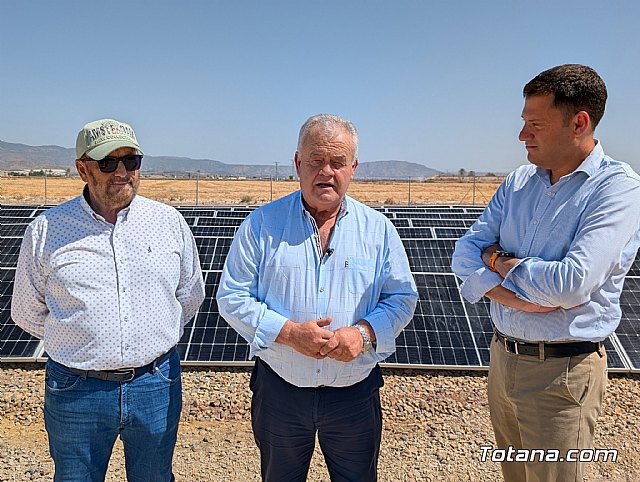 Inauguran una instalación solar fotovoltaica en Totana para reducir costes energéticos de la Comunidad de Regantes, Foto 7