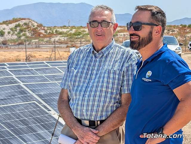 Inauguran una instalación solar fotovoltaica en Totana para reducir costes energéticos de la Comunidad de Regantes, Foto 9