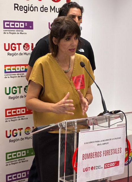 Acuerdo en las negociaciones entre UGT y CCOO y Gobierno Regional para dignificar a los bomberos forestales, Foto 3