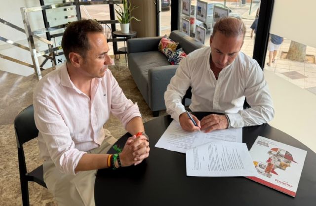 La Asociación de Los Camachos firma un convenio con Prevemur para mejorar la prevención laboral del Polígono - 2, Foto 2