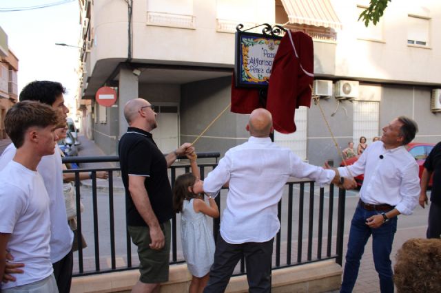 Alfonso Marín Pérez de Tudela da nombre al parque infantil de Apolonia como homenaje a su compromiso con el barrio - 3, Foto 3